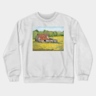 Old house painting Crewneck Sweatshirt